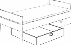 PAIDI 1/2 Bettkasten STEN