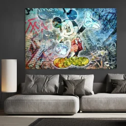 Discount queence Acrylglasbild Graffiti