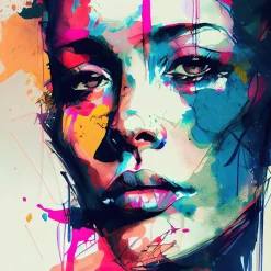 Outlet Sonstige Acrylglasbild GRAFFITI SCHÖNE