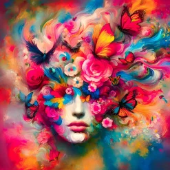 Hot queence Acrylglasbild Kolenda