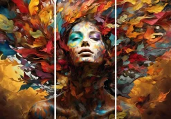 Sale Sonstige Akustikbild DREAM OF LEAVES