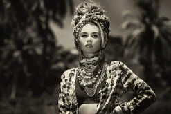 Sonstige Akustikbild elegante DAME