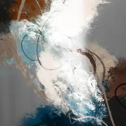 New PRO ART Aludibondbild ABSTRACT BLACK