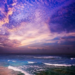 Hot PRO ART Aludibondbild DARK SEA & HORIZ