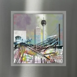 Discount PRO ART Aludibondbild DÜSSELDORF