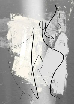 PRO ART Aludibondbild FIGURELINES II