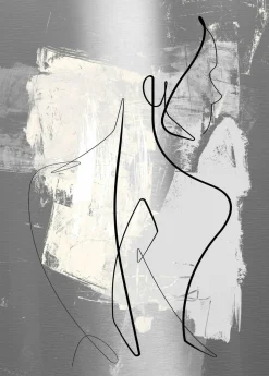 PRO ART Aludibondbild FIGURELINES II