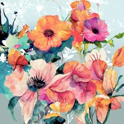 PRO ART Aludibondbild FLOWERS V