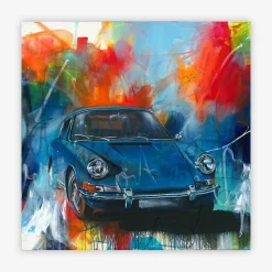 Clearance WIEDEMANN Aludibondbild PORSCHE 911 02