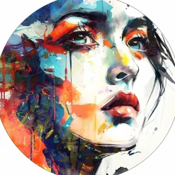 Clearance PRO ART Aludibondbild WOMAN FACE