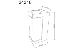 Best GLOBO Lighting Außenleuchte