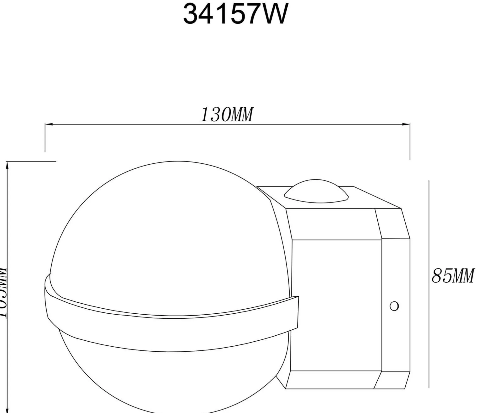 GLOBO Lighting Außenleuchte ILLI