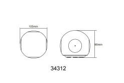 GLOBO Lighting Außenleuchte SLICE