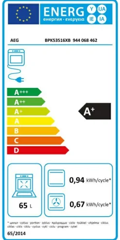 AEG Backofen BPK53516XB
