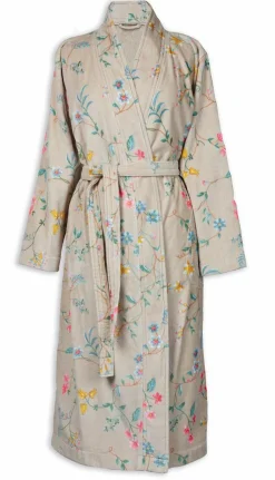 PIP STUDIO Bademantel Velour LES FLEURS