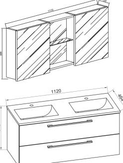 New VCM Badezimmerset BUDASI