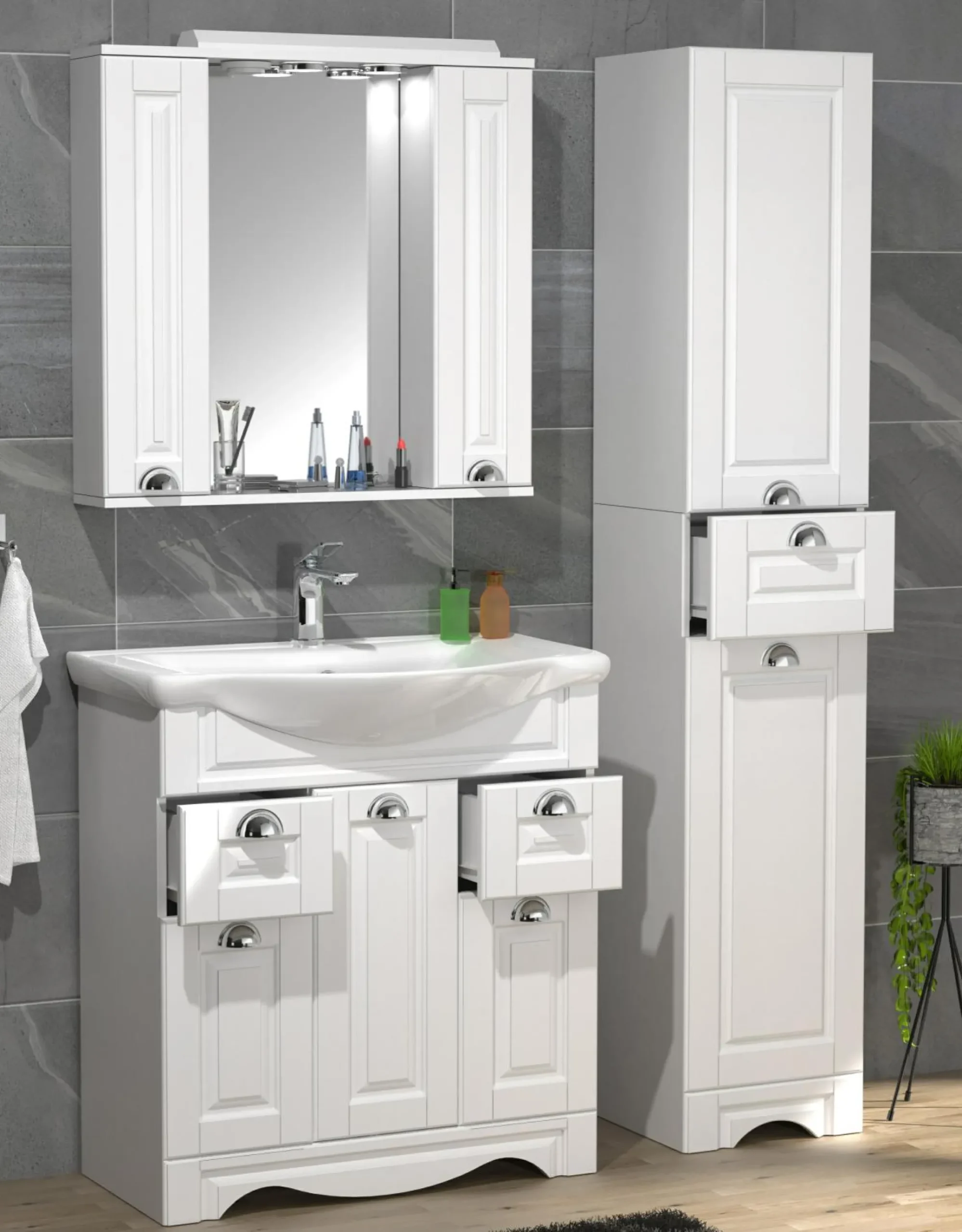 Discount VCM Badezimmerset CASALO