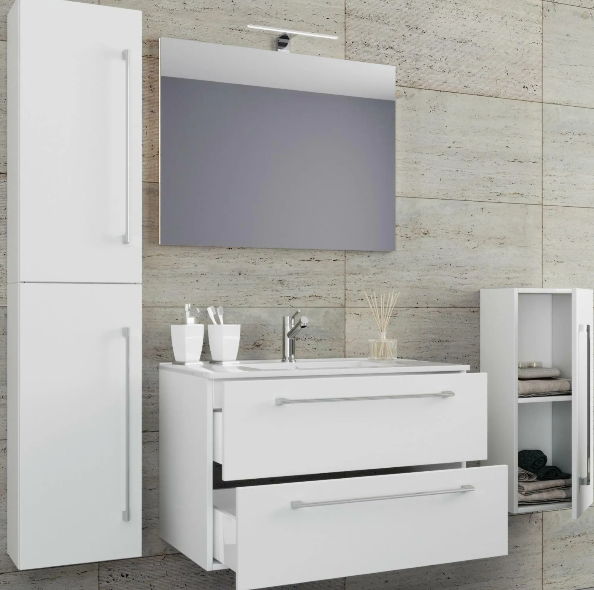 Hot VCM Badezimmerset 5-tlg. Badinos