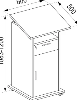 VCM Beamer-Kommode NETA