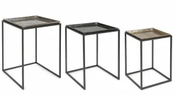 Hot ANDREA BIZZOTTO Beistelltisch AMIRA 3er Set