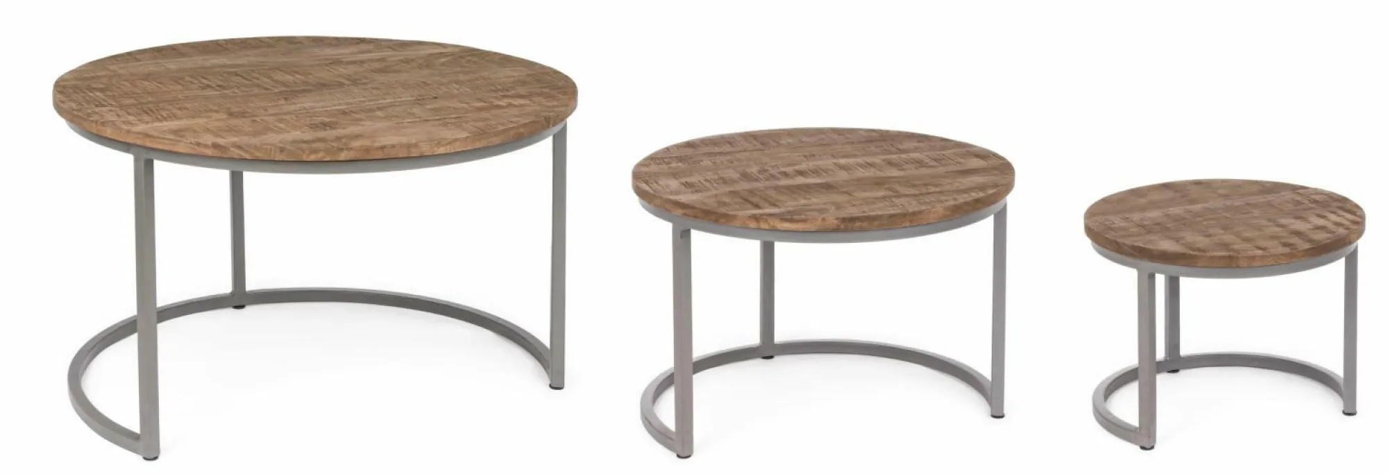 ANDREA BIZZOTTO Beistelltisch NARVIK 3er Set