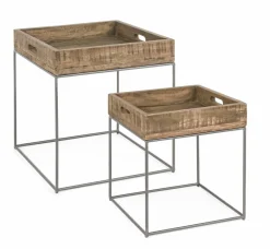 ANDREA BIZZOTTO Beistelltisch NARVIK 2er Set