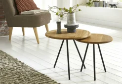 HAKU Möbel Beistelltisch schwarz