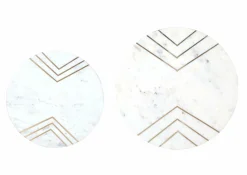 Sonstige Beistelltischset 1-2 MARMORO