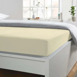 Adam Matheis Bettlaken Baumwolle ecru