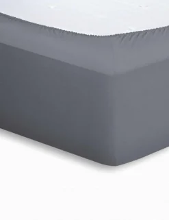 Best Adam Matheis Bettlaken Baumwolle graphit