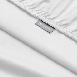 New Adam Matheis Bettlaken Baumwolle weiß