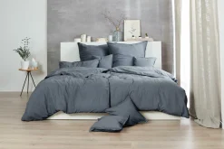 Best Hahn Bettwäsche Renforcé anthrazit