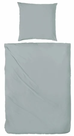 Outlet Hahn Bettwäsche Renforcé grau-grün