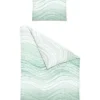 Outlet BIERBAUM Bettwäsche Seersucker grün