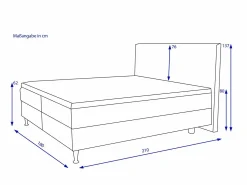 MONDO Boxspringbett BARELL
