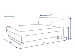 Outlet SANSIBAR Boxspringbett BILLUND