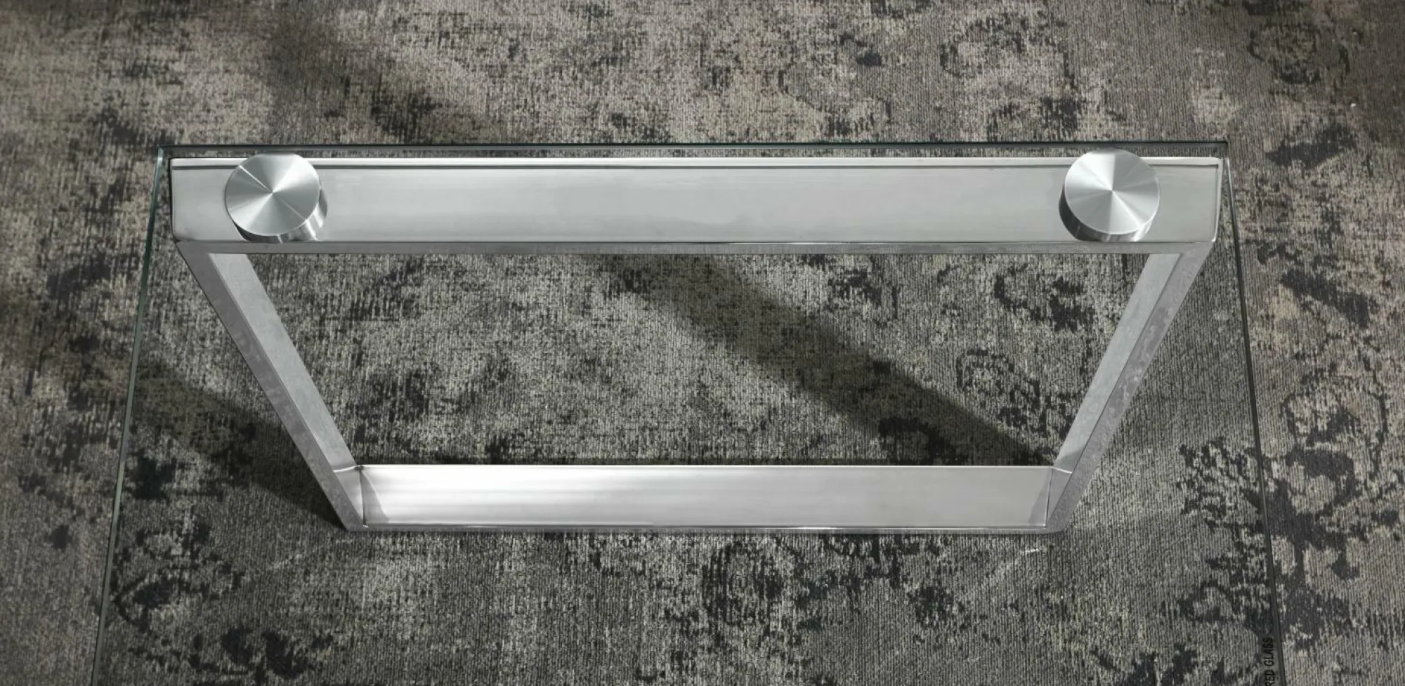 HAKU Möbel Couchtisch Edelstahl