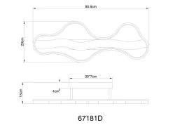 GLOBO Lighting Deckenleuchte BEZZY