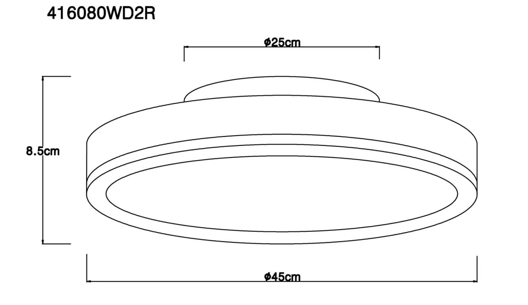 GLOBO Lighting Deckenleuchte DORO