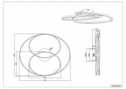 Best TRIO-Leuchten Deckenleuchte GALE