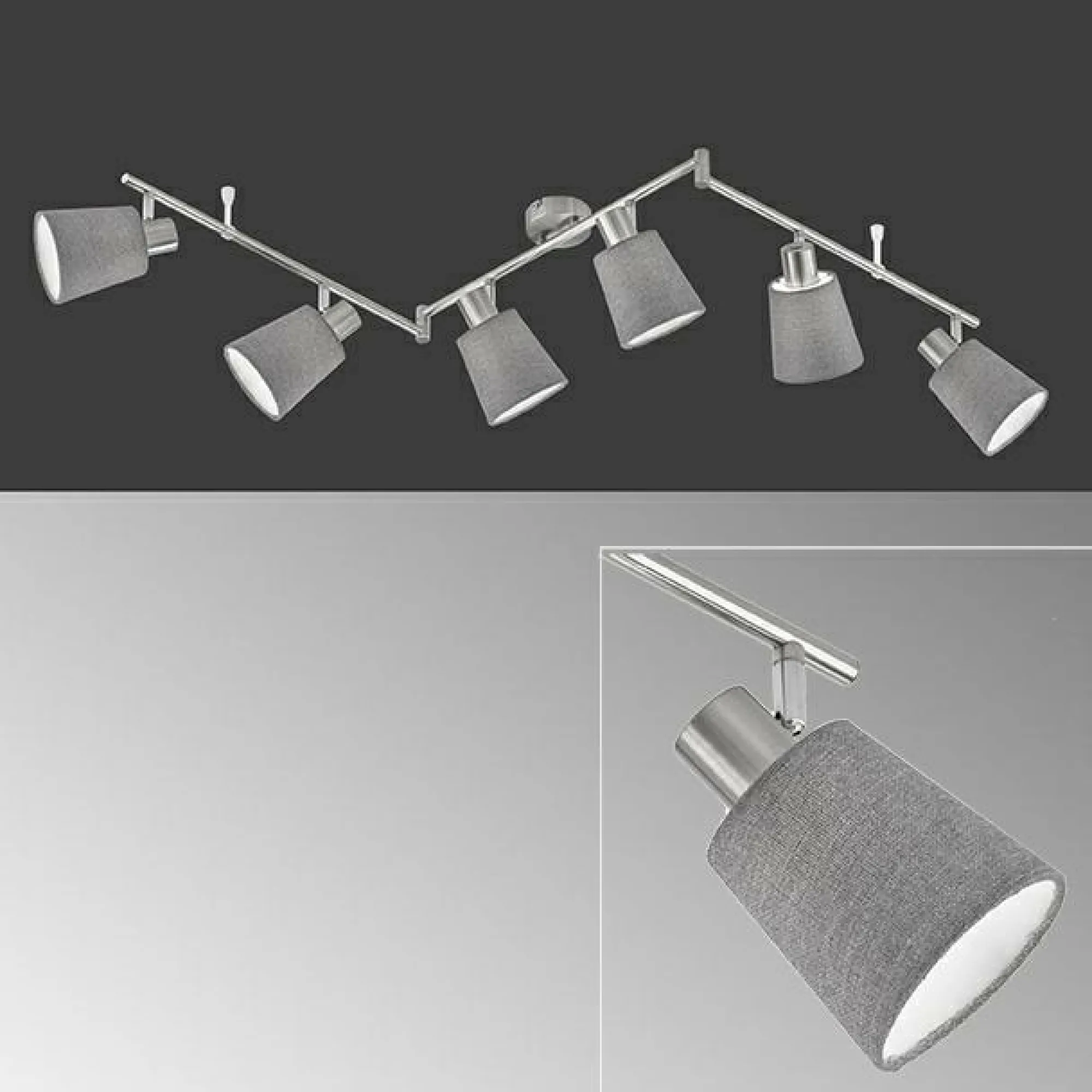 FISCHER & HONSEL Deckenleuchte JEFF