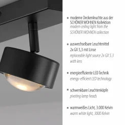 SCHÖNER WOHNEN Deckenleuchte KULU