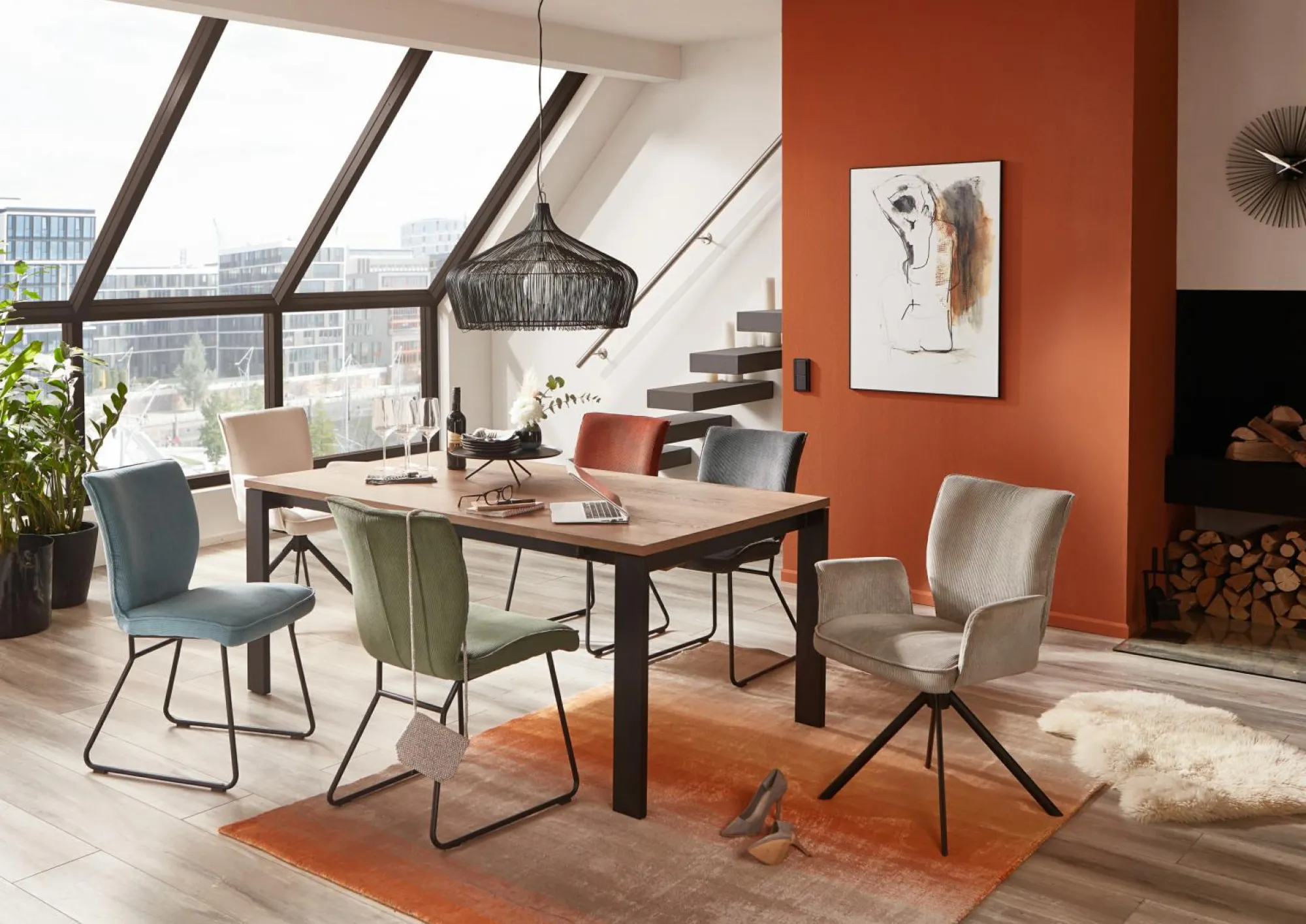 NIEHOFF SITZMÖBEL Designstuhl BRISTOL