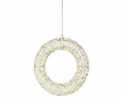 casa NOVA Drahtkranz LED