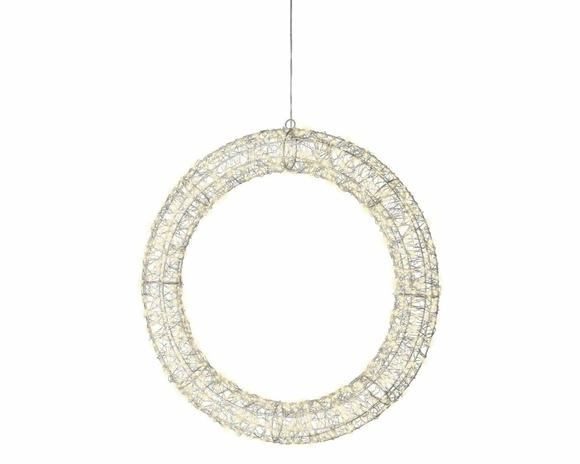 casa NOVA Drahtkranz LED