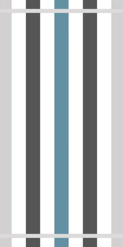 ROSS Duschtuch SAPHIR gran/anth/pet