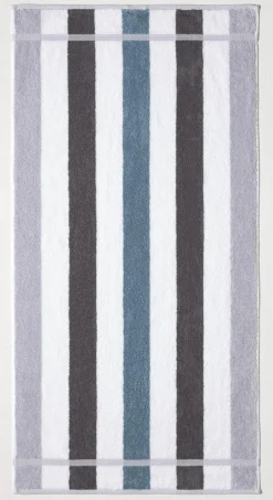 ROSS Duschtuch SAPHIR gran/anth/pet