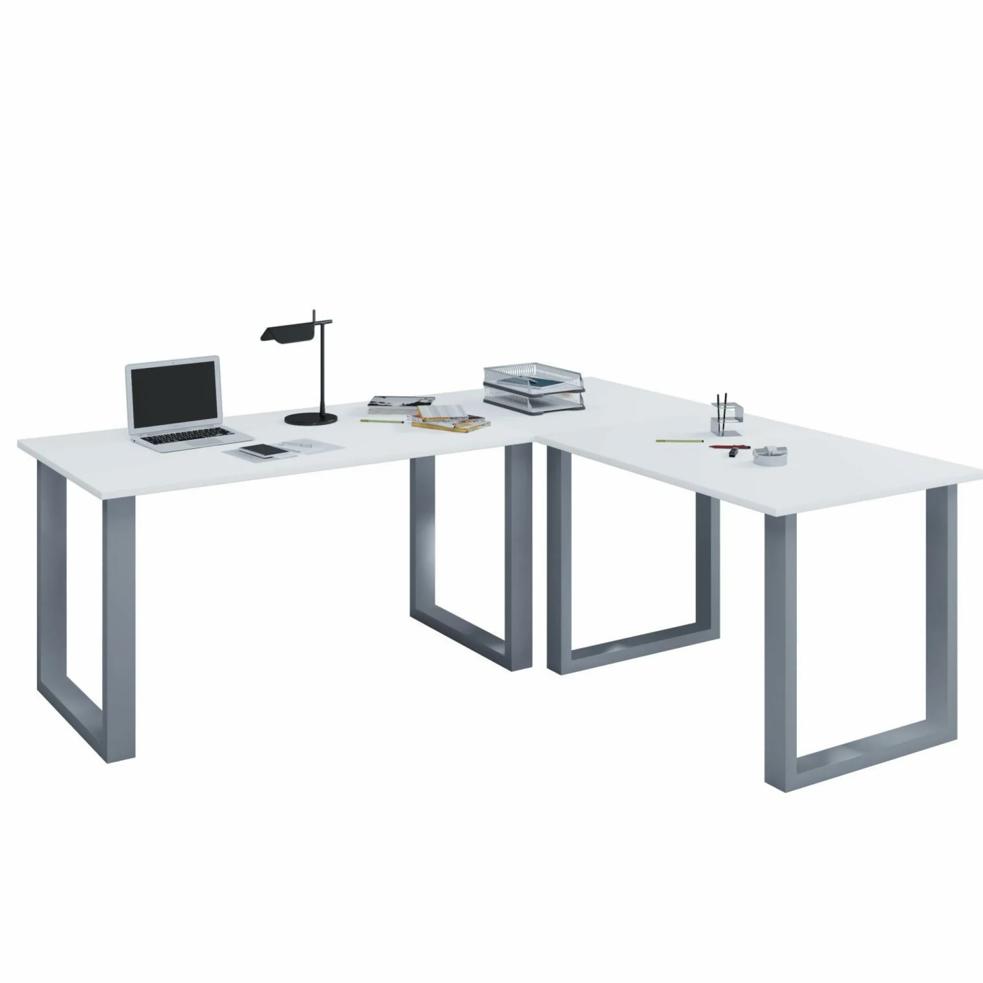 Discount VCM Eck-Schreibtisch LONA