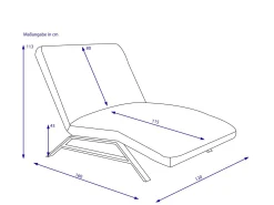 LOFT Einzelliege maxi CHRISTIE