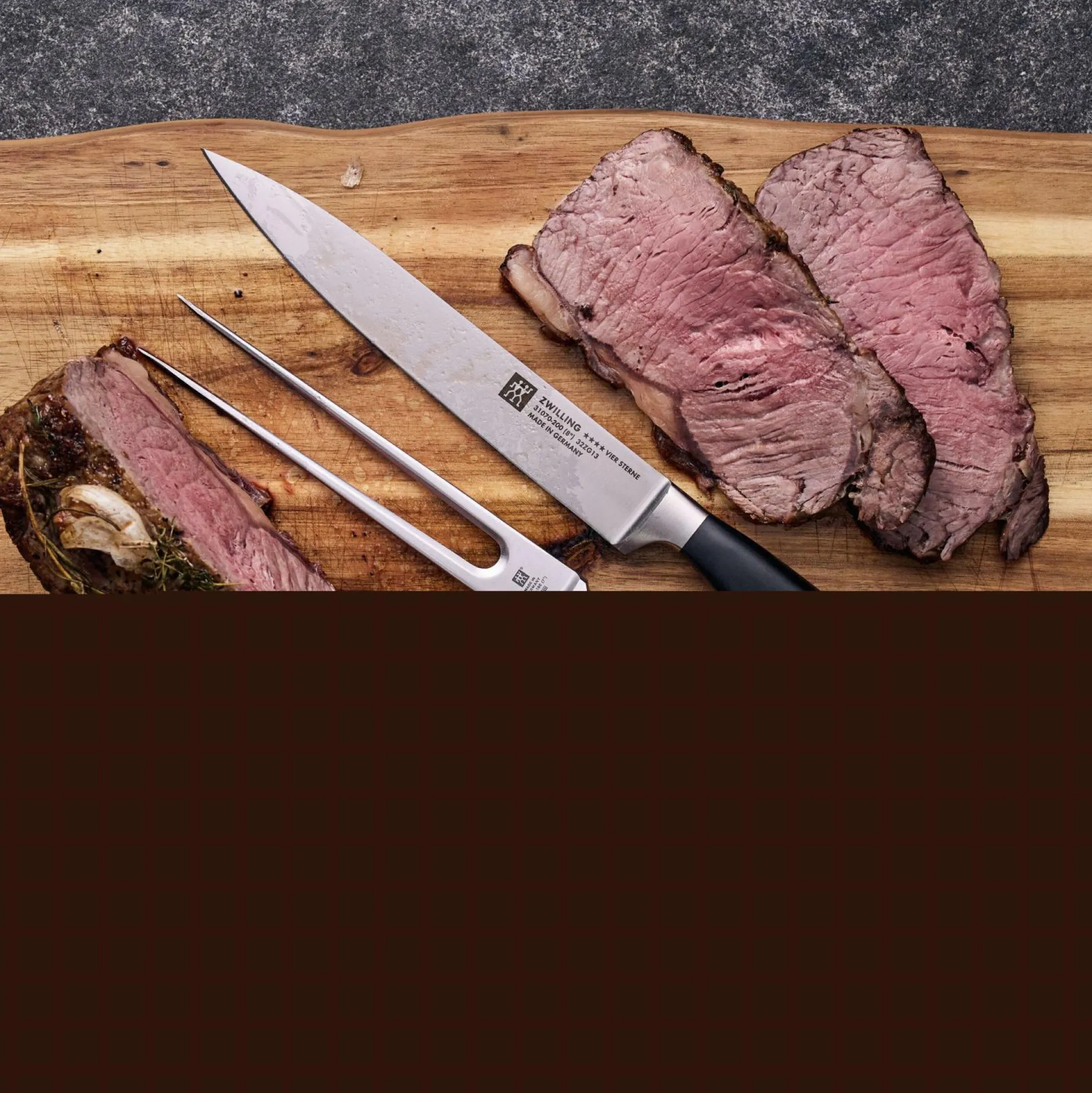 ZWILLING Fleischmesser VIER STERNE